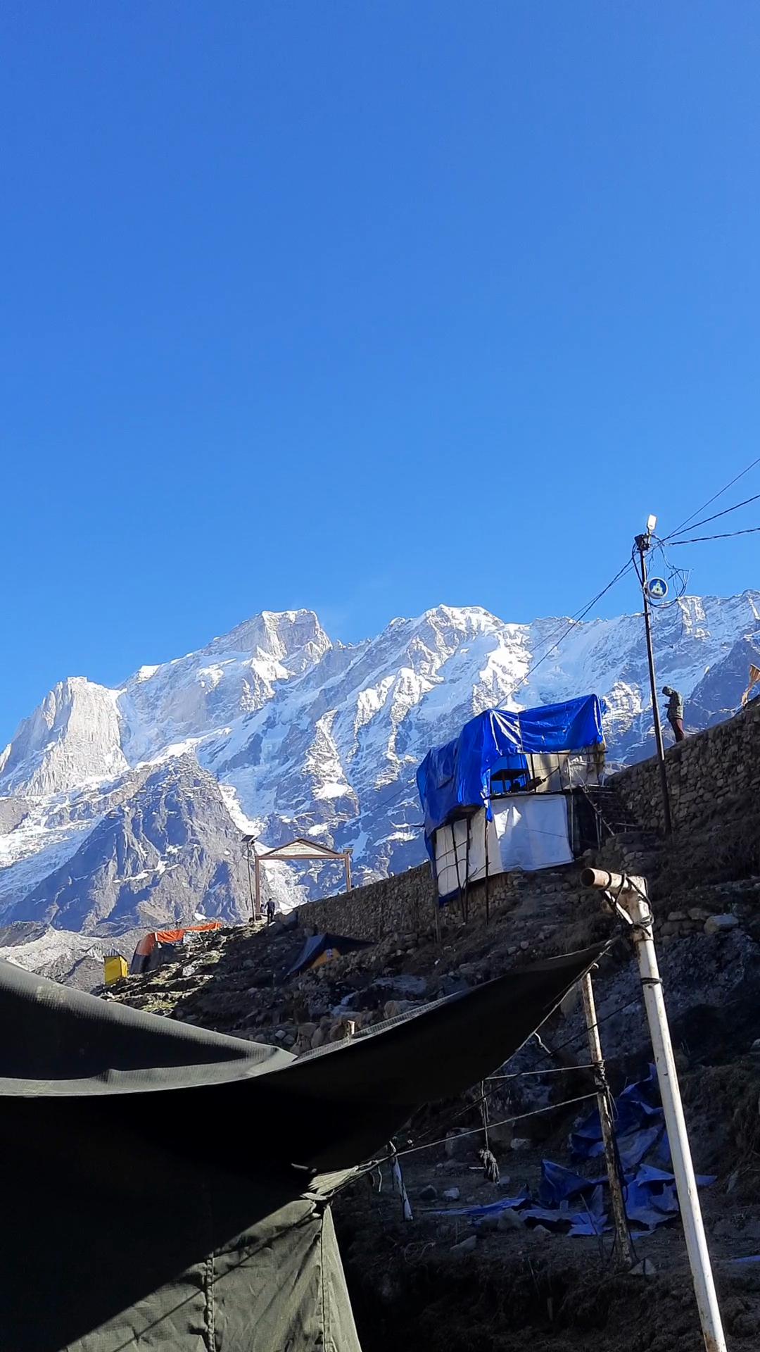 Kedarnath cloud camping - Tap to explore photos