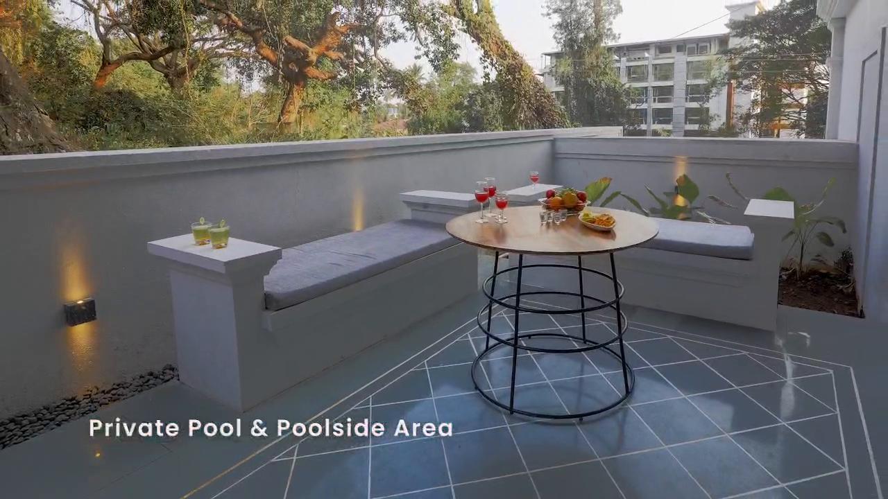Vitamin Sea Villas - 3BHK | Private Pool | Caretaker | Baga - Tap to explore photos