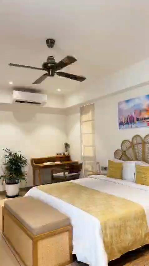 Spectacular Spaces|4BHK PVT Pool Villa with Lift Anjuna-Vagator |Alocassia 1 - Tap to explore photos