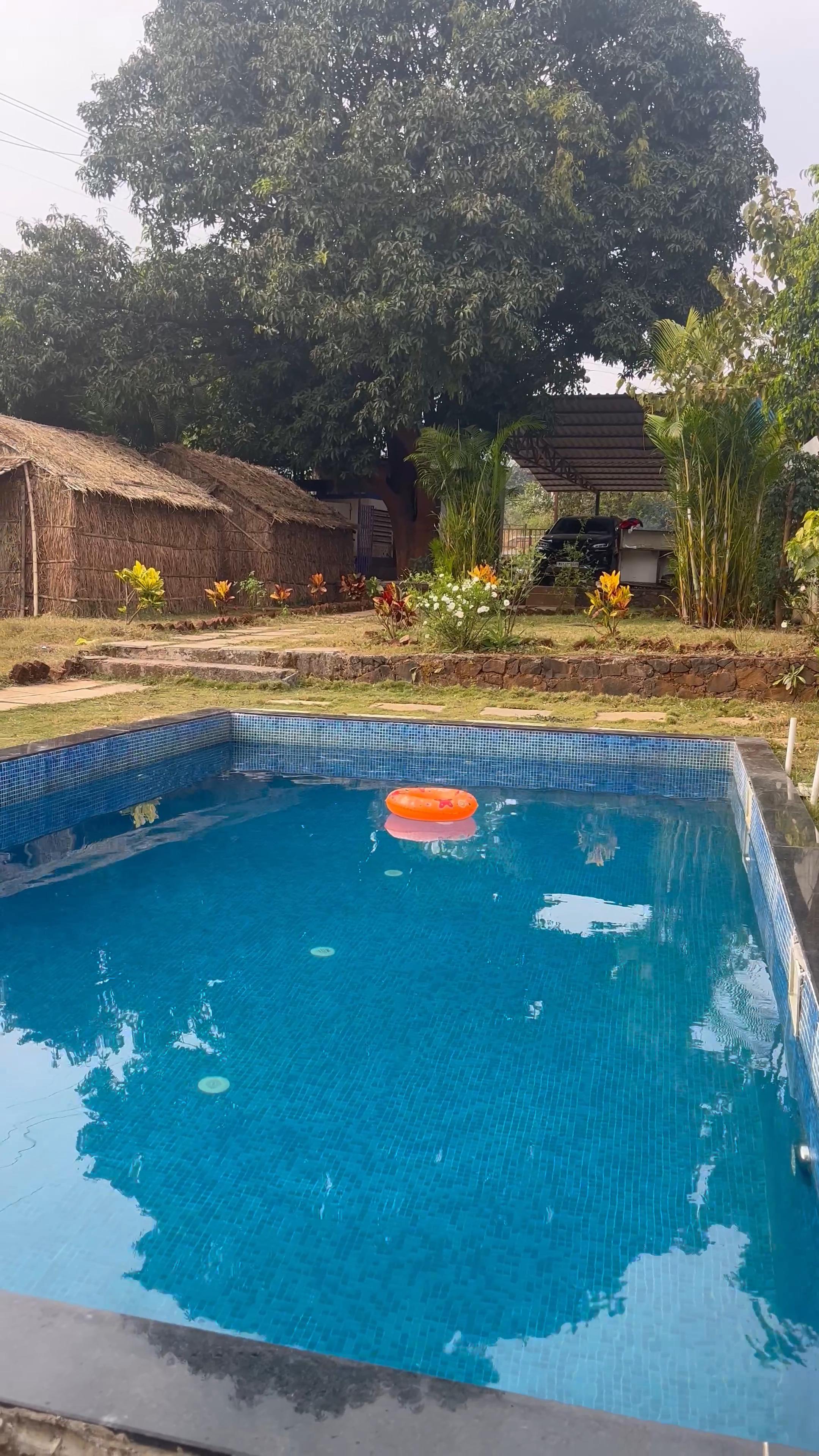 2 BHK AC Villa With Pool - Tap to explore photos