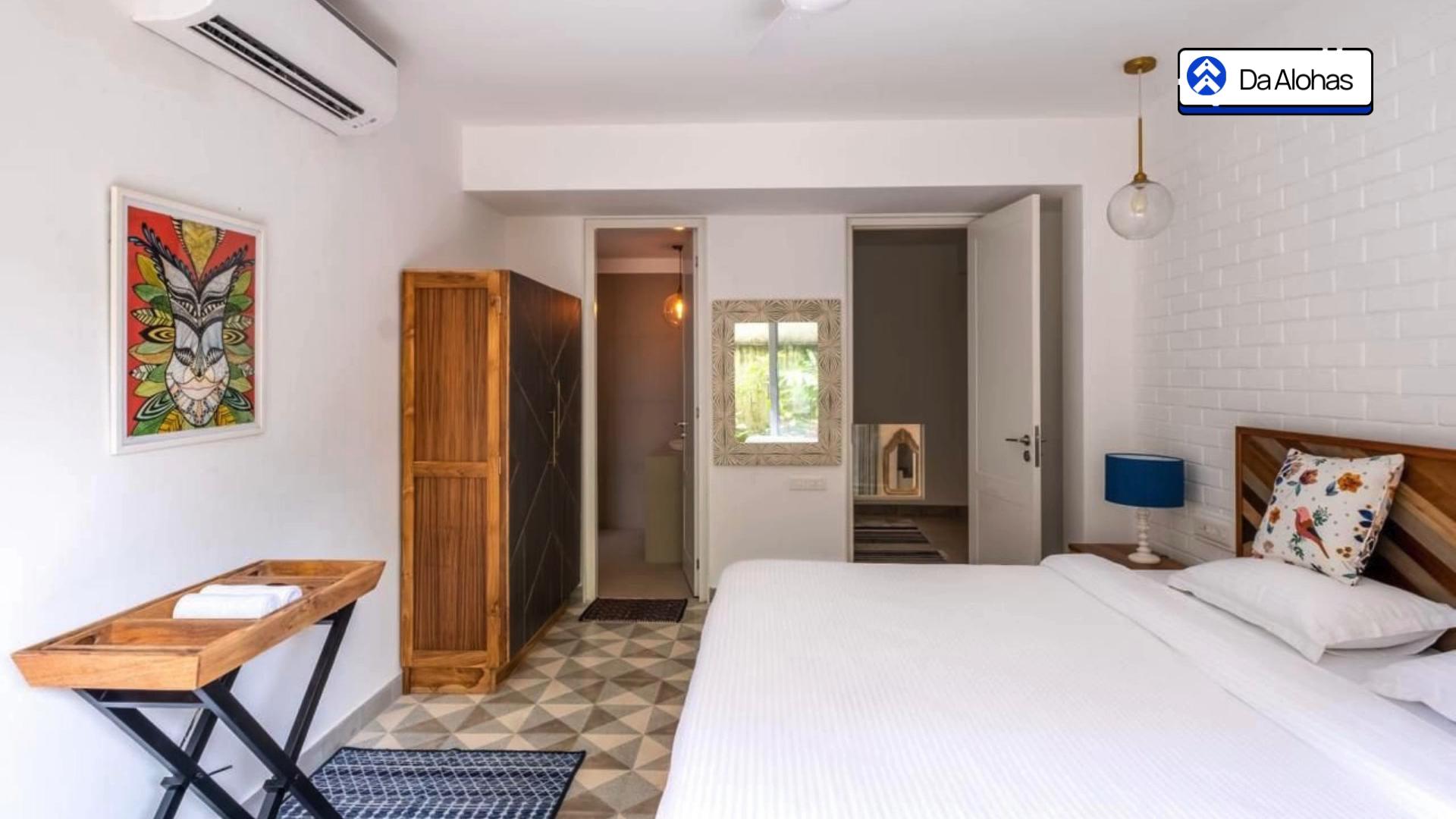 Cosmos Oasis by Da Alohas, Luxury 2BHK at Candolim - Tap to explore photos