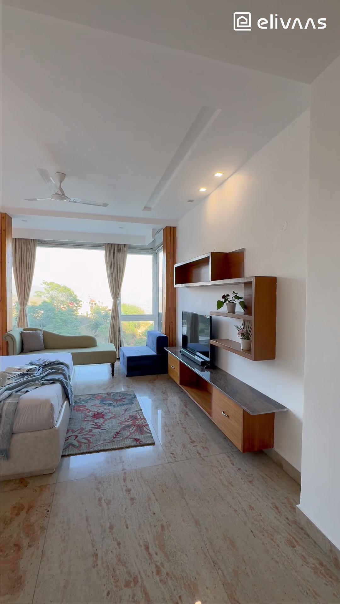 Alaya Stays 2 BHK with Garden & Hill View | Livelife - Tap to explore photos