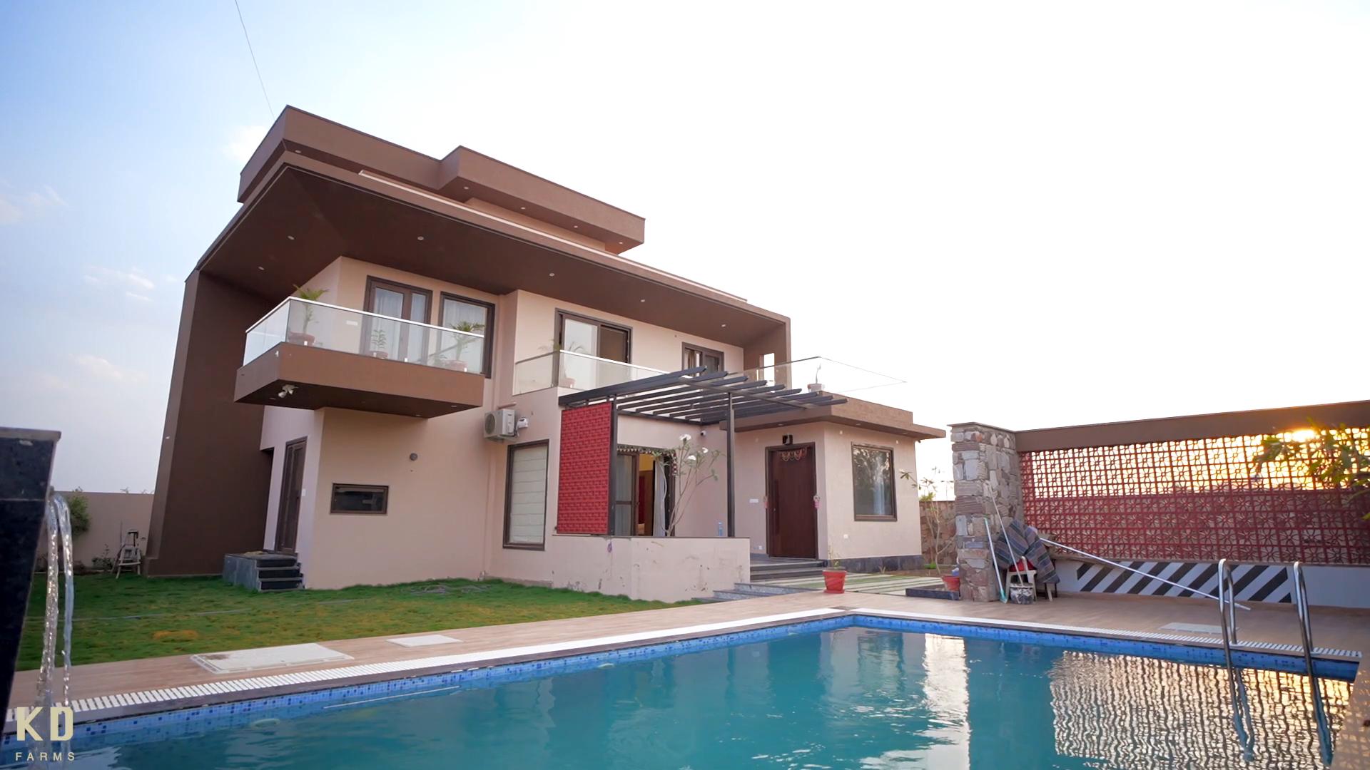 KD Farms |Entire 3 BHK with Pool - Tap to explore photos