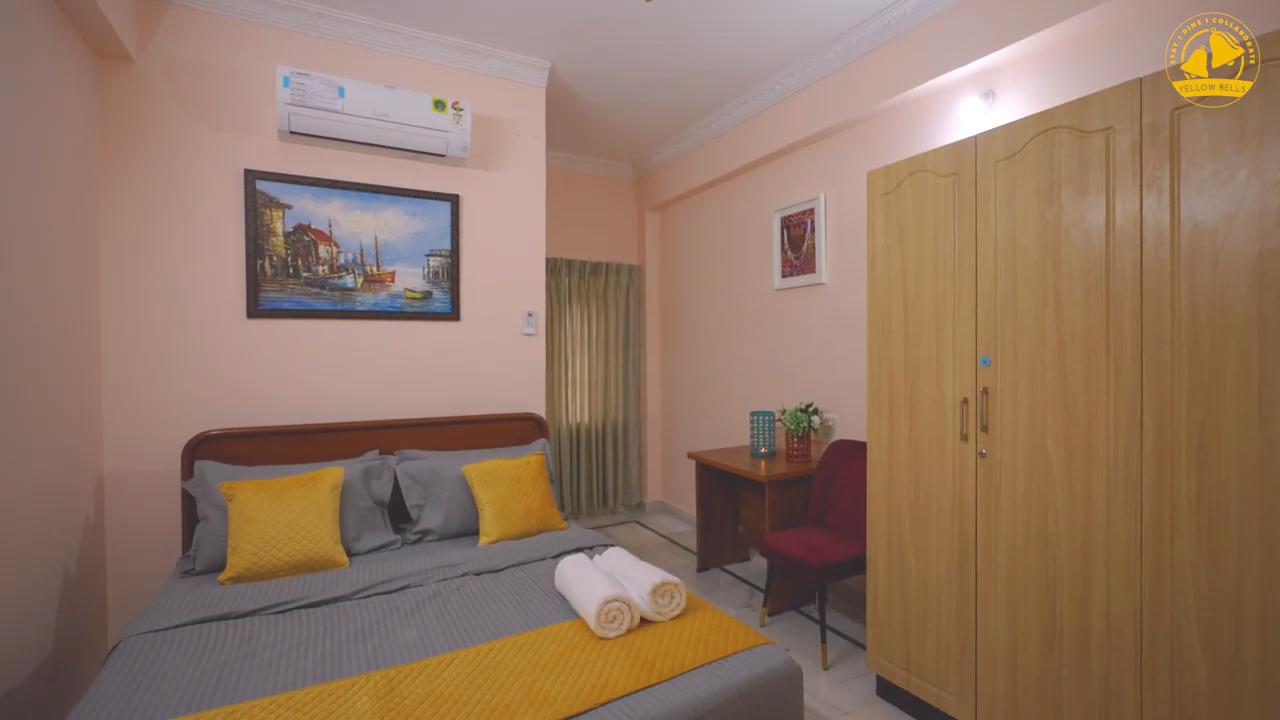 Yellow Bells Serviced Apartments Gachibowli - Tap to explore photos