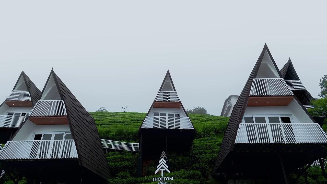 Thottom Stays Vagamon -Luxury A-Frame Glamps - Tap to explore photos
