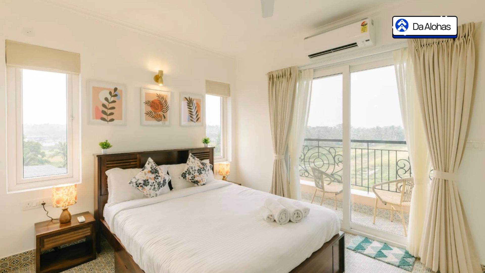Da Alohas Horizon Suite -1BHK Pool and Field Views - Tap to explore photos