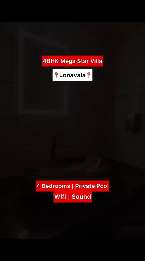 4BHK with Big Pool and Lawn| Ideal for Picnics| Getaways| Megastar Villa. - Tap to explore photos